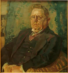 Retrato de Max Halbe